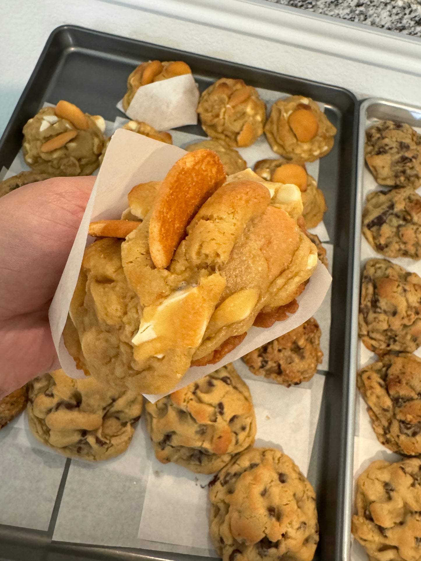 Banana Pudding cookie